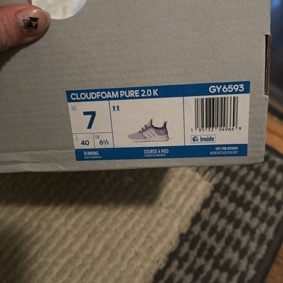 Adidas || Unisex-Child Cloud Foam-Pure Running Shoe - Picture 10 of 10